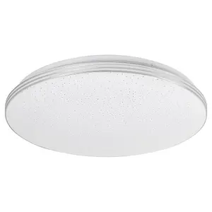 Lampada da soffitto da bagno a stella a LED Rabalux Toma 20W 1400lm 4000K IP44 D29cm image-1