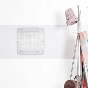 Lampada da soffitto con viti di fissaggio e27 2x60w Rabalux Scottie image-1