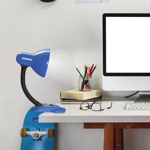 Lampada da tavolo con clip Rabalux Dennis image-1