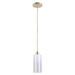 Deckenleuchten aus Glas Textilkabel Rabalux Panthea E27 1xMAX 40W image-0