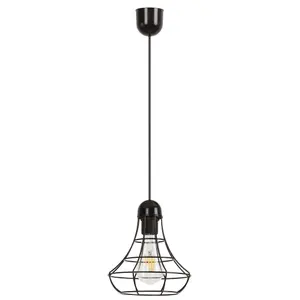 Lampada da soffitto in stile vintage con gancio in plastica Rabalux Ramsey image-1