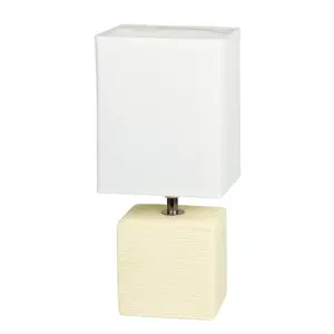 Lampada da tavolo in ceramica Rabalux Orlando E14 1x40W image-0