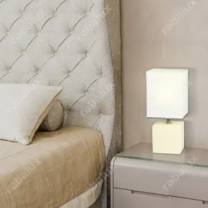 Lampada da tavolo in ceramica Rabalux Orlando E14 1x40W image-1
