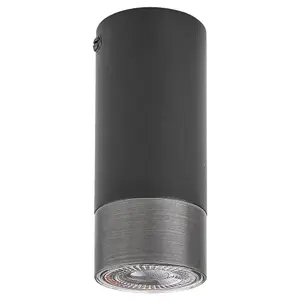 Faretto interno in metallo champagne Rabalux Zircon H12cm GU10 1xMAX 5W image-0
