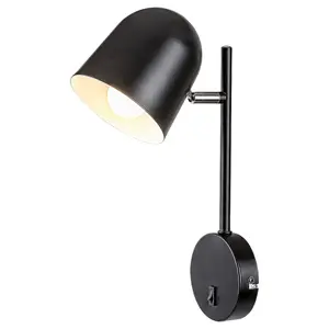 Lampada da parete per interni in metallo con interruttore on/off sulla base Rabalux image-1