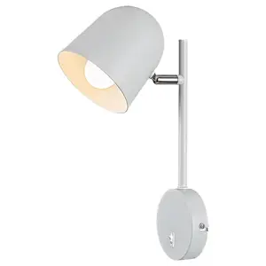 Lampe applique d'intérieur en métal avec interrupteur Rabalux image-1