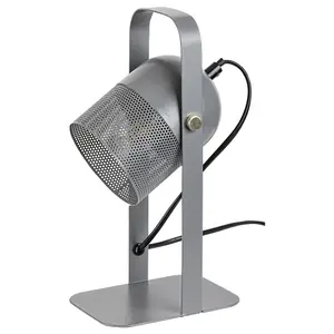 Lampada da tavolo in metallo con interruttore a cavo Rabalux Ronnie E14 1x MAX 25W IP20, H28,5cm image-0