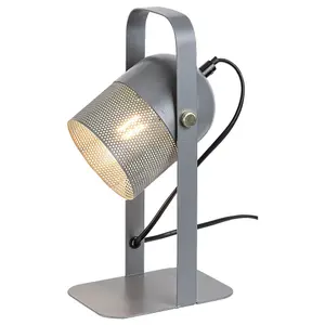 Lampada da tavolo in metallo con interruttore a cavo Rabalux Ronnie E14 1x MAX 25W IP20, H28,5cm image-1