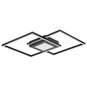 Interior ceiling light in metal+plastic Rabalux Casimir image-1