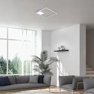 Ceiling lights metal base with led plastic cover Rabalux Sirius 30W 1900lm 4000K 40cm IP20 image-2