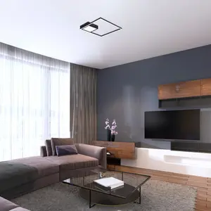 Ceiling lights metal base with led plastic cover Rabalux Sirius 30W 1900lm 4000K 40cm IP20 image-2