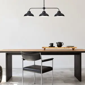 Height-adjustable metal chandelier for indoor use Rabalux Dragan image-1