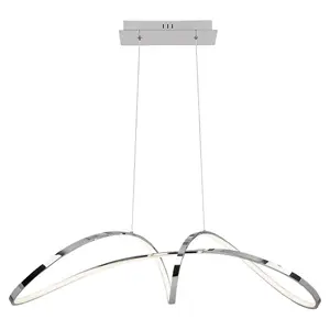 Indoor metal+plastic led ceiling light Rabalux Aisha image-0