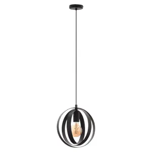 IJzeren plafondlamp voor binnen Rabalux Cortado image-1