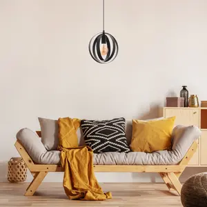 IJzeren plafondlamp voor binnen Rabalux Cortado image-2