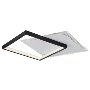 Interior ceiling light in metal+plastic Rabalux Malcolm image-0