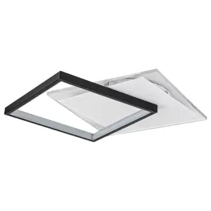 Interior ceiling light in metal+plastic Rabalux Malcolm image-1