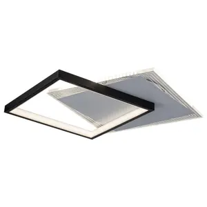 Interior ceiling light in metal+plastic Rabalux Malcolm image-2