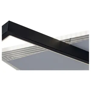 Interior ceiling light in metal+plastic Rabalux Malcolm image-3
