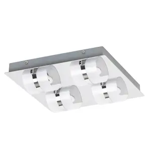 Bathroom ceiling lights with integrated LEDs Rabalux Tony IP44 image-1