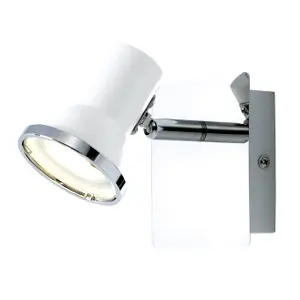 Nowoczesna lampa łazienkowa led ze źródłem światła Rabalux Steve GU10 IP44 image-0