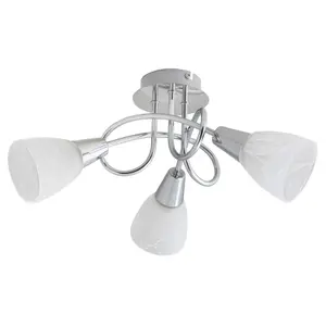 3-koppige plafondlamp zonder lichtbron Rabalux Jenna image-0