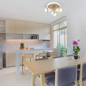 Faretto da soffitto in stile nordico con 3 teste Rabalux Karen image-2