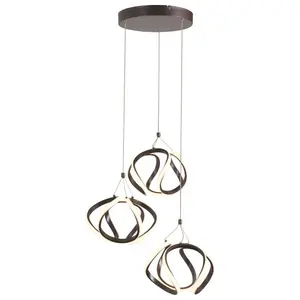 Ceiling mounted integrated led suspension Rabalux Ambrosio image-0