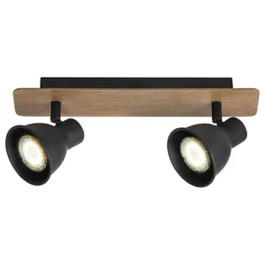 Industrial-style ceiling spotlight Rabalux Mac image-1