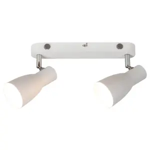 Spotlampe aus Metall mit Doppelschalter Rabalux Ebony image-2