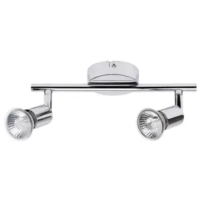 Źródło światła reflektora sufitowego nie wchodzi w skład zestawu Rabalux Norton GU10 2x 50 W image-0