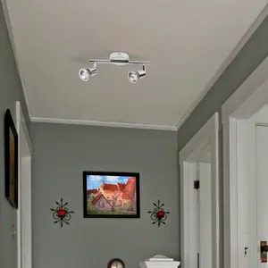 Źródło światła reflektora sufitowego nie wchodzi w skład zestawu Rabalux Norton GU10 2x 50 W image-1