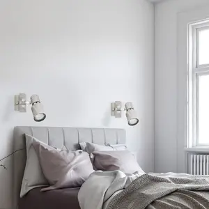 Holzimitatlampe in trendigem Grau Rabalux Merkur image-1