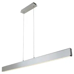 Integrated aluminium g-class led ceiling lights Rabalux Tithania 24W 1920lm 2700-6400K CCT L120x8xH120cm IP20 image-1