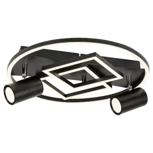 Indoor metal+plastic led ceiling light Rabalux Aztec 40W 2000 lm 3350 lm 4000K IP20 image-0