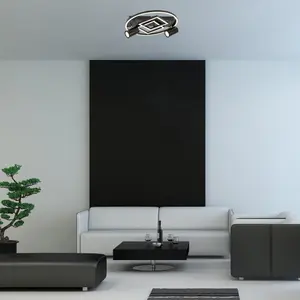 Indoor metal+plastic led ceiling light Rabalux Aztec 40W 2000 lm 3350 lm 4000K IP20 image-4