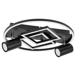 Indoor metal+plastic led ceiling light Rabalux Aztec 40W 2000 lm 3350 lm 4000K IP20 image-3