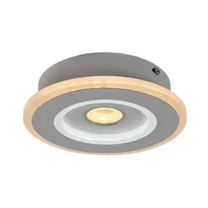 Justerbara integrerade LED-taklampor med klass g väggbrytare Rabalux Taneli 20W 1300lm 3000-6000K D20xH5cm IP20 image-1