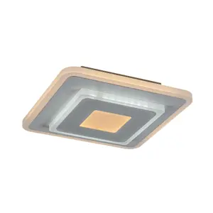 Infällda LED-taklampor som kan dimmas med väggströmbrytare klass g Rabalux Taneli 12W 880lm 3000-6000K 20xH5cm IP20 image-1
