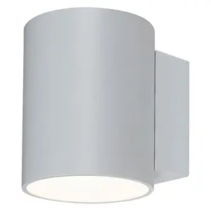 Pośrednia metalowa lampa ścienna w formie tuby Rabalux Kaunas image-0