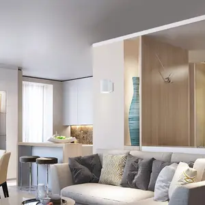 Pośrednia metalowa lampa ścienna w formie tuby Rabalux Kaunas image-2