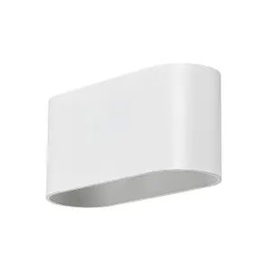 Lampada da parete indiretta in metallo, forma ovale Rabalux Kaunas image-1