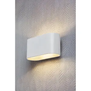 Lampada da parete indiretta in metallo, forma ovale Rabalux Kaunas image-2