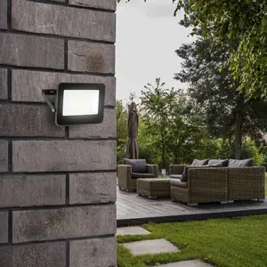 Outdoor technical led floor lamp projector class e Rabalux Flood image-2