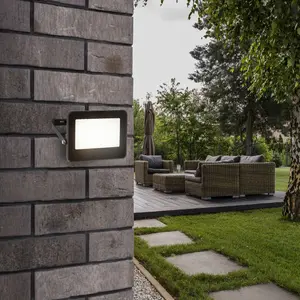 Outdoor technical led floor lamp projector class e Rabalux Flood image-2