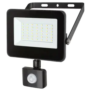 Lámpara de pie LED técnica de exterior proyector con sensor clase F Rabalux Flood image-0