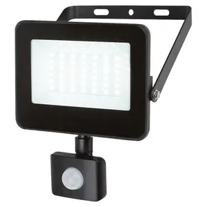 Lámpara de pie LED técnica de exterior proyector con sensor clase F Rabalux Flood image-1