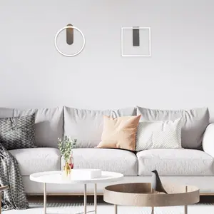 led-deckenleuchten für innen aus metall g-klasse Rabalux Tumnus 14W 4000K 30x32cm H6,5cm IP20 image-1