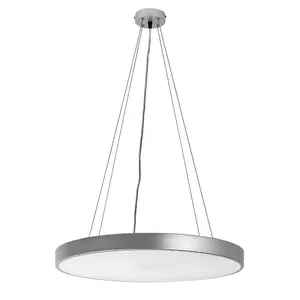 Interior metal ceiling lights with remote control, class g Rabalux Tesia 60W 3500lm 4800lm 3000-6000K D60cm H120cm IP20 image-0