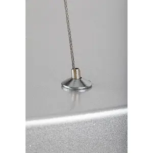 Interior metal ceiling lights with remote control, class g Rabalux Tesia 60W 3500lm 4800lm 3000-6000K D60cm H120cm IP20 image-3